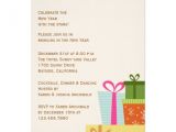 Re Gift Party Invitation Stack Of Gift Boxes New Year Party Personalized Invites