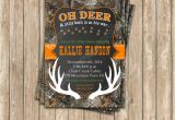 Realtree Camo Baby Shower Invitations Camo Baby Shower Boy Deer Hunting Printable Invitation 5×7