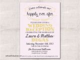 Reception Invitations after Private Wedding Reception Invitations Only Wedding Reception Invitation