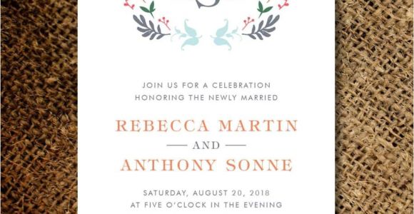 Reception Invitations after Private Wedding Wedding Reception Invitation Wording Wedding Invitation
