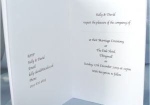 Reception to Follow On Wedding Invitation Invitation Wording