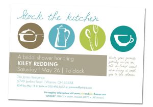 Recipe themed Bridal Shower Invitation Wording Items Similar to Kitchen themed Wedding Shower Invitation