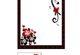 Red and Black Bridal Shower Invitations Free Printable Black and Red Bridal Shower Invitations