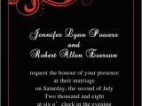 Red and Black Wedding Invitations Cheap Red Wedding Invitations Online