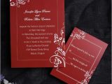 Red and White Wedding Invitation Templates Wedding Invitation Templates Red and White Wedding