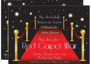 Red Carpet Bridal Shower Invitations Red Carpet Bridal Shower Invites