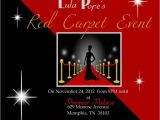 Red Carpet theme Party Invitations Red Carpet Party Invitations Cimvitation