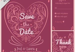 Red Wedding Invitation Template Red Wedding Invitation Template Vector Free Download
