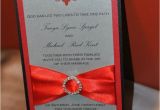 Red White and Silver Wedding Invitations Red Silver and Black Wedding Invitation Flat Card with