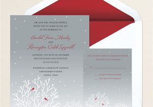 Red White and Silver Wedding Invitations Your Wedding Invitation and Your Wedding Colors