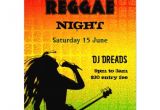Reggae themed Party Invitations Personalized Rasta Invitations