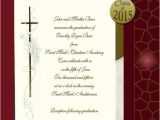 Religious Graduation Invitations Religious Graduation Announcements Item Dm54cross