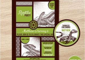 Reptile Birthday Party Invitations Printable Reptile Invitation Printable Reptile Birthday Invite