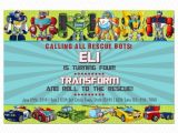 Rescue Bots Party Invitations Items Similar to Transformers Rescue Bots Birthday