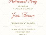 Retirement Party Invitation Template Ms Word Corporate Retirement Party Invitation Design Template In