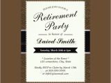 Retirement Party Invitation Template Ms Word Free 17 Retirement Party Invitations In Illustrator Ms