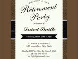 Retirement Party Invitation Template Sample Invitation Template Download Premium and Free
