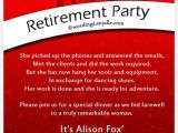 Retirement Party Invite Wording Retirement Party Invitation Wording Ideas and Samples
