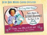 Retro Housewife Bridal Shower Invitations How to Throw A Retro Housewife Bridal Shower