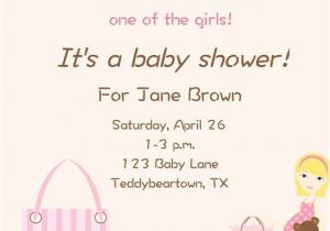 Rhyming Baby Shower Invitations Baby Girl Rhyme Poem Baby Shower by Ignitedspiritdigital