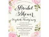 Rifle Paper Bridal Shower Invitations Modern Vintage Pink Floral Bridal Shower 5×7 Paper