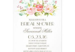 Rifle Paper Bridal Shower Invitations Rose Garden