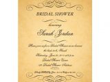 Rifle Paper Bridal Shower Invitations Vintage Paper Swirls Bridal Shower Invitation