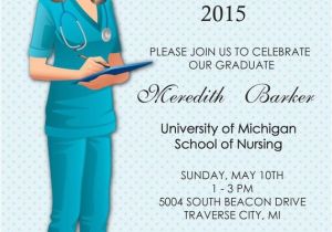 Rn Graduation Invitations Nurse Graduation Invitation Nursing School by Announceitfavors
