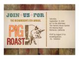 Roast Birthday Party Invitations Pig Roast Barbecue Party Invitations 5 Quot X 7 Quot Invitation