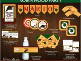 Robin Hood Birthday Party Invitations Robin Hood Printable Birthday Party Robin Hoods