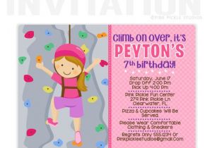 Rock Climbing Party Invitation Template Free Pin by Drevio On Free Printable Birthday Invitation