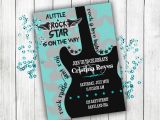 Rock N Roll Baby Shower Invitations Baby Shower Invitation Rock N Roll Baby Shower Boy Baby