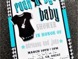 Rock N Roll Baby Shower Invitations Rock A bye Baby Invitation Printable