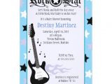 Rock Star Baby Shower Invitations Rock Star 5×7 Rocker Baby Shower Invitation 5" X 7