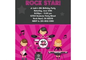 Rock Star Birthday Party Invitation Wording 1000 Images About Rock Star Birthday Party Invitations On
