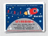 Rocket Ship Birthday Party Invitations Unavailable Listing On Etsy