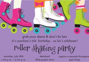 Roller Skate Party Invitations Free Printable Free Roller Skate Invitations