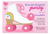 Roller Skating Birthday Party Invitation Template Roller Skating Birthday Party Invitations Zazzle