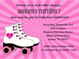Roller Skating Invitations for Birthday Party Roller Skating Birthday Invitations Ideas Bagvania Free