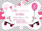 Roller Skating Invitations for Birthday Party Skating Party Invitations Party Invitations Templates