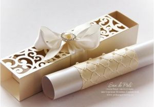 Rolling Wedding Invitation Cards Wedding Box Invitations Scroll Roll Card Template Swirl