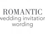 Romantic Wedding Invitations Wording Examples Romantic Wedding Invitation Wording Invitations by Dawn