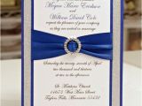 Royal Blue and Black Wedding Invitations Stunning Royal Blue Silver Glitter Wedding by