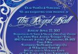 Royal Party Invitation Template Royal Ball Invitation Wording Google Search Fonts and
