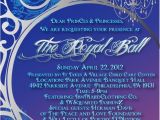 Royal Party Invitation Template Royal Ball Invitation Wording Google Search Fonts and