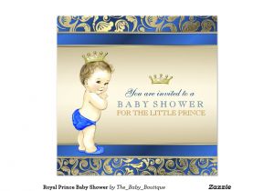 Royal Prince Baby Shower Invitations Royal Prince Baby Shower Invitation