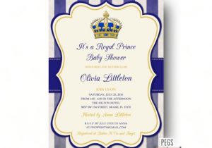 Royal Prince Baby Shower Invitations Royal Prince Baby Shower Invitations Printable Prince