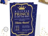 Royal Prince Birthday Invitation Template Free Prince Baby Shower Invitation Royal Prince Baby Shower Etsy