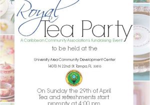 Royal Tea Party Invitation Wording Royal Tea Party On Behance