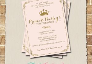Royal themed Party Invitations Royal Birthday Invitation Princess Birthday Party Royal Ball